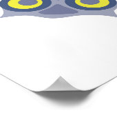 Retro Hoot Owl Print (Hoek)