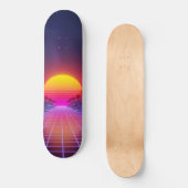 Retro Horizon Skateboard (Voorkant)