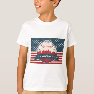 Retro Horizon van Las Vegas T-shirt
