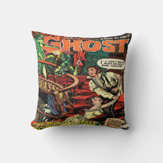 Retro Horror Comic Livre Oreillers Décoratifs