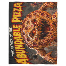 Retro horrorfilm fleece deken