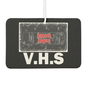 Retro Horrorfilms VHS-bandontwerp Luchtverfrisser