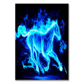 Retro Horse | Lover canvas print Kaart (Voorkant)