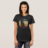 Retro Horse Rook Chess Player Coach Graphic T-shirt (Voorkant volledig)