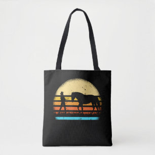 Retro Horse Show Riding equestrian Cowgirl Draagtas