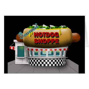 Retro Hot Dog Shoppe