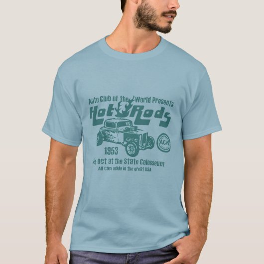Retro Hot rod T-shirt (Voorkant)