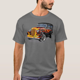 Retro hot staaf t-shirt