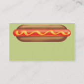 Retro Hotdog - Business Visitekaartje (Achterkant)