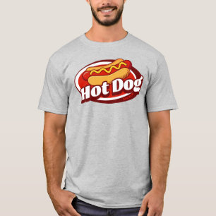 Retro hotdog maand t-shirt