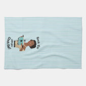 Retro Houseechtgenote is klaar met je Crock Out WO Theedoek (Horizontaal)