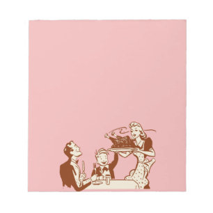 Retro Houseechtgenote Notitieblok