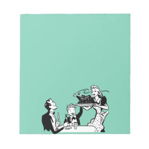 Retro Houseechtgenote Notitieblok