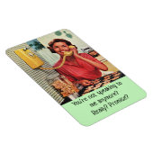 Retro Houseechtgenote - praat niet meer, Magneet (Rechterzijde)