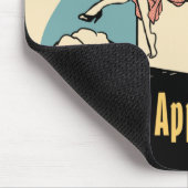 Retro Houseechtwasdroger Muismat (Hoek)