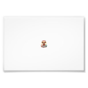 Retro Howdy Honey Pasen Hoogland Koe Cute Konijn Foto Afdruk