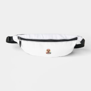 Retro Howdy Honey Pasen Hoogland Koe Cute Konijn Heuptasje
