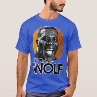 Retro Howlin Wolf Gold Tribute T-shirt