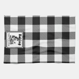 Retro Huisvrouw Bakken Humor Keuken Handdoek