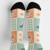 Retro Hummingbird Socks Sokken (Top)