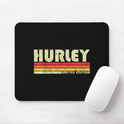 Retro Hurley Home State Cool 70s 80s Style Sunset Muismat (Met muis)