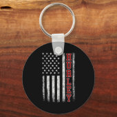 Retro Hurley Home State Cool 70s 80s Style Sunset Sleutelhanger (Voorkant)