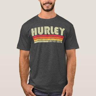 Retro Hurley thuisstaat Cool 70s 80s stijl zonsond T-shirt