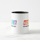 Retro Hustle Niets Goed Komt Gemakkelijk Mok (Midden)