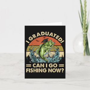 Retro I graad Kan ik nu Cute Gradua gaan Gevist Kaart