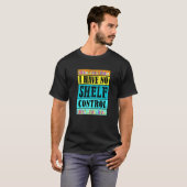 Retro I Have No Shelf Control  Book Bookshelf T-shirt (Voorkant volledig)