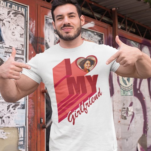 Retro I Love My Girlfriend T-Shirt