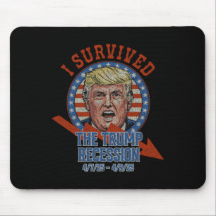Retro I overleefde de Trump-recessie 4725 - 4925 Muismat