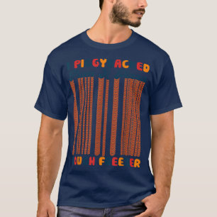 Retro I Piggyback van een Pizza Dough Freezer Piz T-shirt