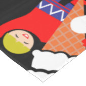 Retro Ice Cream Art Tafelkleed (Gekanteld)