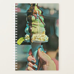 Retro ice cream popsicle