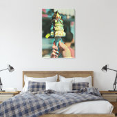 Retro ice cream popsicle canvas afdruk (Insitu (Slaapkamer))
