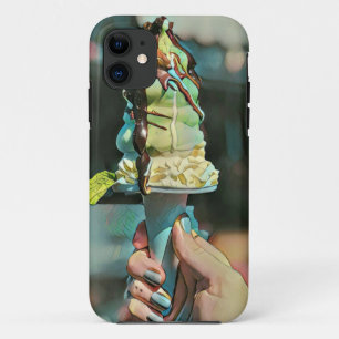 Retro ice cream popsicle iPhone 11 hoesje