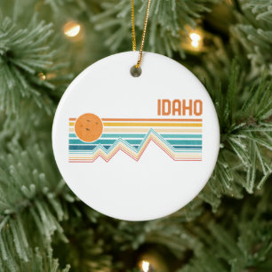 Retro Idaho Boise Nampa Souvenir  buitenshuis Keramisch Ornament