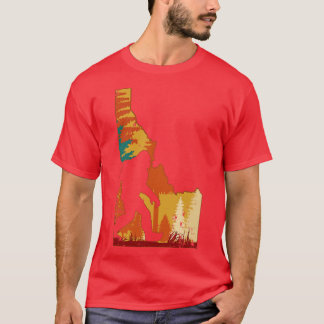 Retro  Idaho T-shirt