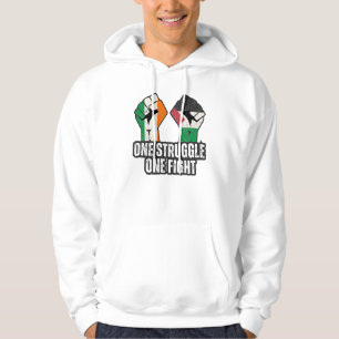 Retro Ierland Palestina Solidariteit Vuist revolut Hoodie