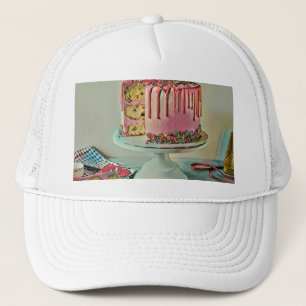 Retro ijslolly trucker pet