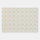 Retro-ijsnevelaars Inpakpapier Vel (Voorkant)