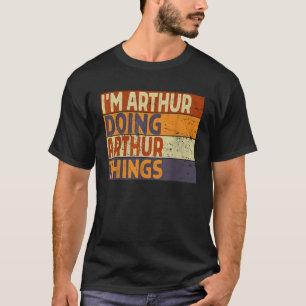 Retro Ik ben ARTHUR aan het doen ARTHUR Things Fun T-shirt