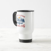 Retro Ik heb een goede paddling nodig Kayaking Kay Reisbeker (Voorkant links)