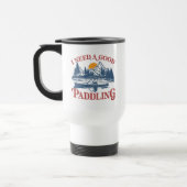 Retro Ik heb een goede paddling nodig Kayaking Kay Reisbeker (Links)
