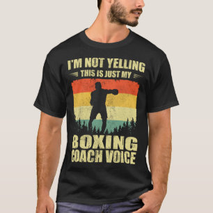 Retro Ik Schreeuw Niet Dit Is Gewoon Mijn Bokser T-shirt