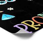 Retro I'm A Math Teacher Of Course I Have Problems Poster (Hoek)