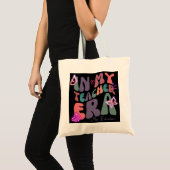 Retro In Mijn Leraar Tijdperk Neon Elementen Tote Bag (Voorkant (product))