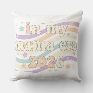 Retro In Mijn Mama Tijdperk 2026 Pastel Groovy Moe Kussen