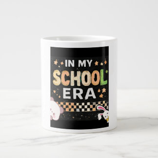 Retro In Mijn Schooltijd Esthetiek Terug naar Scho Extra Grote Beker